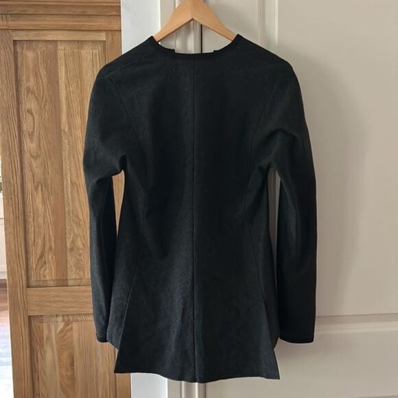 MARIE SAINT PIERRE small 1/2 zip long sleeve top - Picture 8 of 9